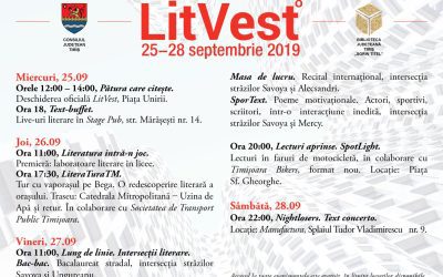 LitVest | 25-28 septembrie 2019