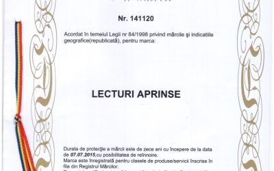 Certificate de înregistrare la OSIM