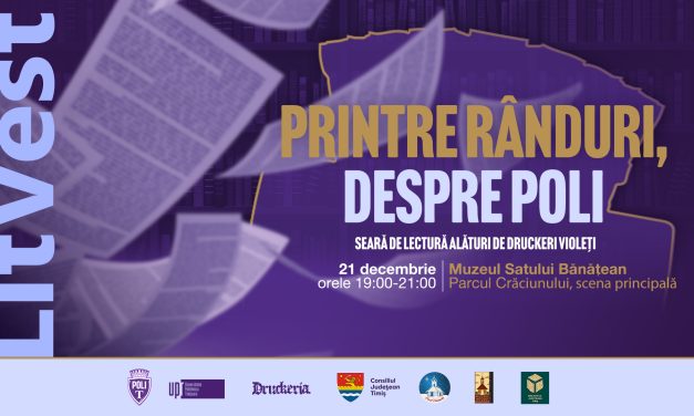 LITVEST 2021 | TEXT-MENIU ANIVERSAR, 21 dec, ora 19:00 – Un secol alb-violet. 100 de ani de Politehnica Timișoara. Galerie pentru lectură