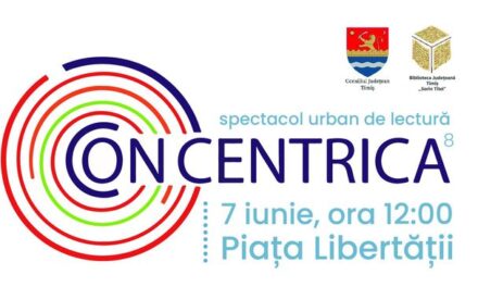 ConCentrica 2022, în Piața Libertății: lectură cu elevi, scriitori, medici și jandarmi