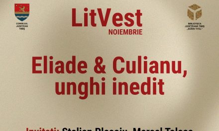 LitVest noiembrie 2024 – Eliade & Culianu, unghi inedit