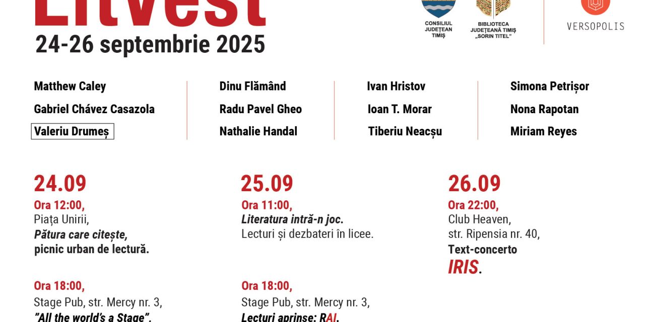 LitVest 2025. Literatura ca festival